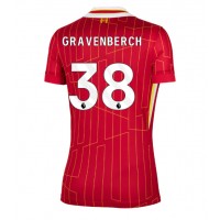 Liverpool Ryan Gravenberch #38 Fotballklær Hjemmedrakt Dame 2024-25 Kortermet